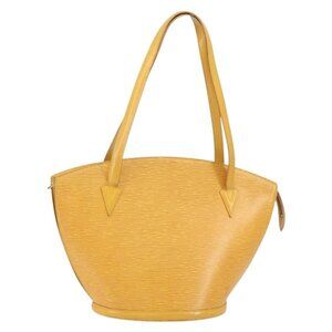 Authentic LOUIS VUITTON Epi Saint Jacques Shopping Shoulder Bag Yellow M52269